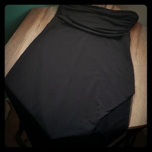 Forever 21 Bodycon tube dress with net insert